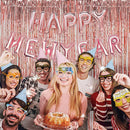 6pcs Paper Glasses Happy New Year Party Decor Home Christmas Ornaments Xmas SEAU