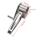 Stainless Steel Classic Rotary Cheese Grater Fondue Chocolate Baking Kitchen