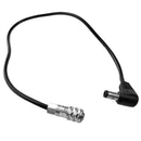 35cm/1.14ft Power Cable Cord for BMPCC 4K Camera DC Interface 90 Degree Plug