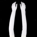 2 Set Womens Evening Finger Gloves Party 1920s Opera Long Gloves Sunscreen
