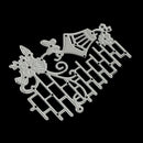 lace flower metal cutting dies stencil scrapbook album paper embossing craft M&