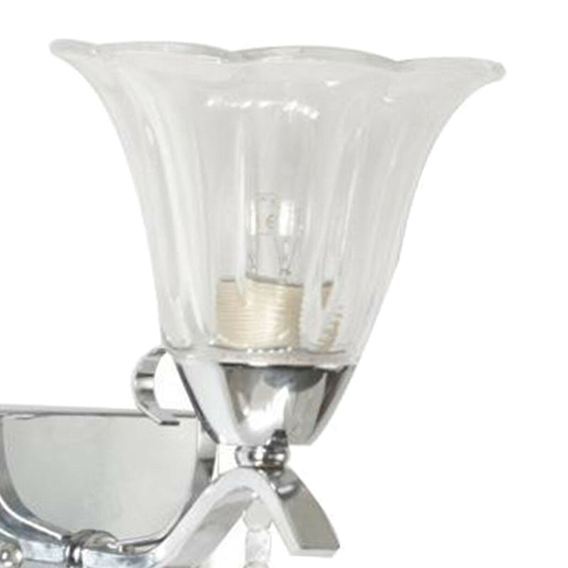 Glass Shade LED Wall Light Sconce Bedroom Hallway Porch Wall Lamp Fixture