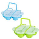 Silicone Egg Bites Mold with Clip-On Lid & Handles Other Pressure Cookers A