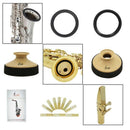 Alto Saxophone Sax Accessory Kit Reeds+Practice Mute+Silencer Ring for Begi S7Z4