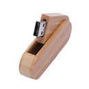 Rotating wooden USB 2.0 16GB Flash Storage High-speed Memory Stick U7K4