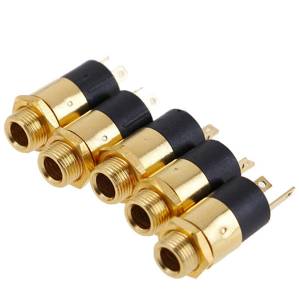 5PC 3.5MM Headphone Socket PJ-392 3.5 Audio Video Socket Vertical Dual Chan Ew
