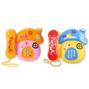 Children Music Electronic Phone Cartoon Mushrooms Baby Mobile Kids Toys