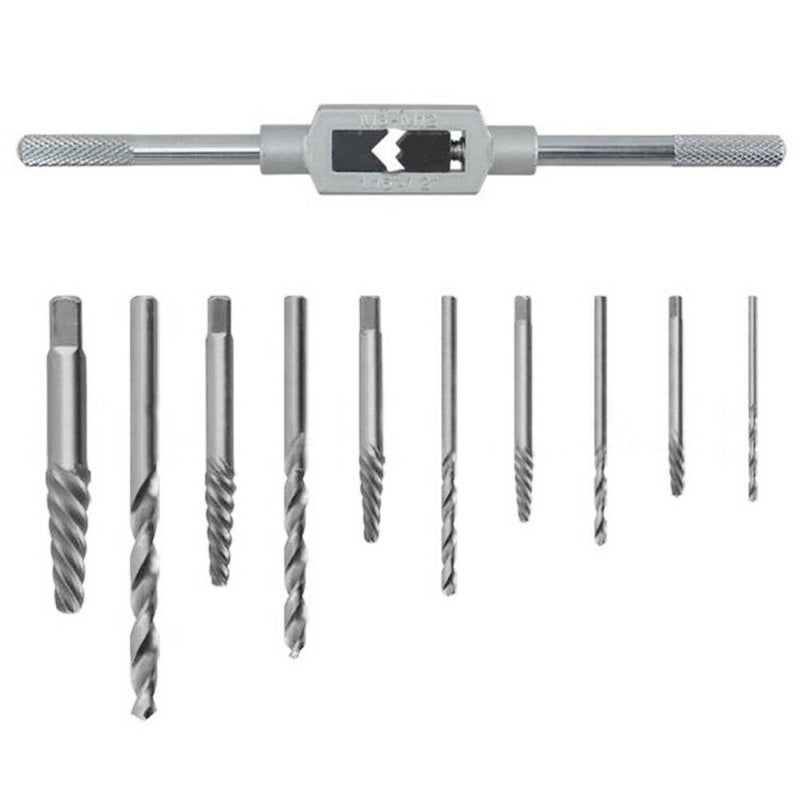 Screw Extractor 11Pcs/set Broken Bolt Remover Drill Guide Set Tool Newest Useful
