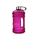 2200ml Large PETG Dumbbell Sport Water Bottle Workout Protein Kettle,Purple