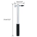 Auto Body Dent Repair Tools, Aluminum + Rubber Paintless Dent Repair Hammer N2B5