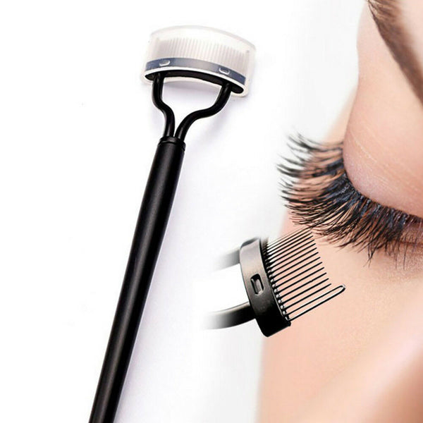 1x Women 's Eyelash Comb Lash Separator Lift Curl Metal Brush Beauty Makeup Tool