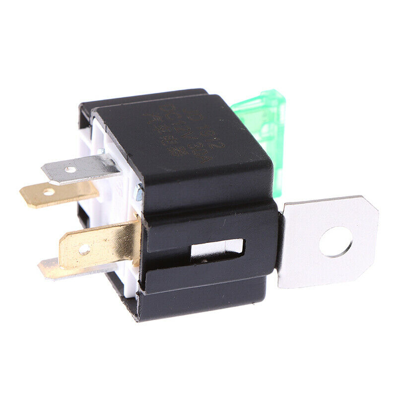 12V 30A Car Auto Automotive Heavy Duty Relay 4Pin Fuse Fused On/Off SPSTB Hn