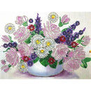 5D DIY Special Shaped Diamond Painting Flower Cross Stitch Mosaic Craft Kit
