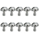 1/4 "D-ring Mounting Screws for Camera Tripod QR-board LS007 Stainless Steel FDG