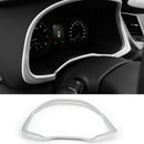 for Hyundai Tucson 2016 2017 2018 Chrome Inner Instrument Gauge Panel Cover