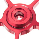 2 Pieces Alloy Bike Easy Wheels Folding Bicycle for Brompton Wheel Red+Black