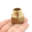 Metal Brass Metric BSP G 3/4" Female to NPT 1/2" Male Pipe Fitting Adapter FT