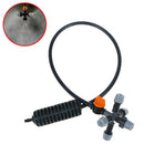 Hanging Anti Drip Misting Nozzle Cross Atomizing nozzle fog Water Spray Irr FT