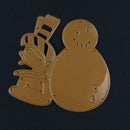 Christmas Snowman Metal DIY Cutting Die Stencil for Scrapbooking Craft  A