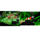 2pcs Aquarium Tank Bio Sponge Filter Suction Wall Mounted Water Filter 10-gallon