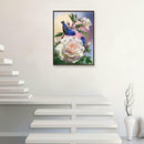 5D DIY Full Drill Square Diamond Painting Flower and Bird Cross Stitch Kit