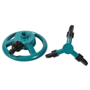 Garden Sprinklers Water Durable Rotary Three Nozzle Arm Pipe Hose Sprinkler