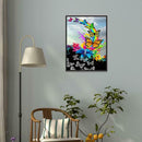 5D DIY Full Drill Diamond Painting Color Butterfly Cross Stitch Embroidery