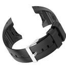 Silicone Rubber Wrist Band Replacement Strap For Polar M400 M430 Watch Black
