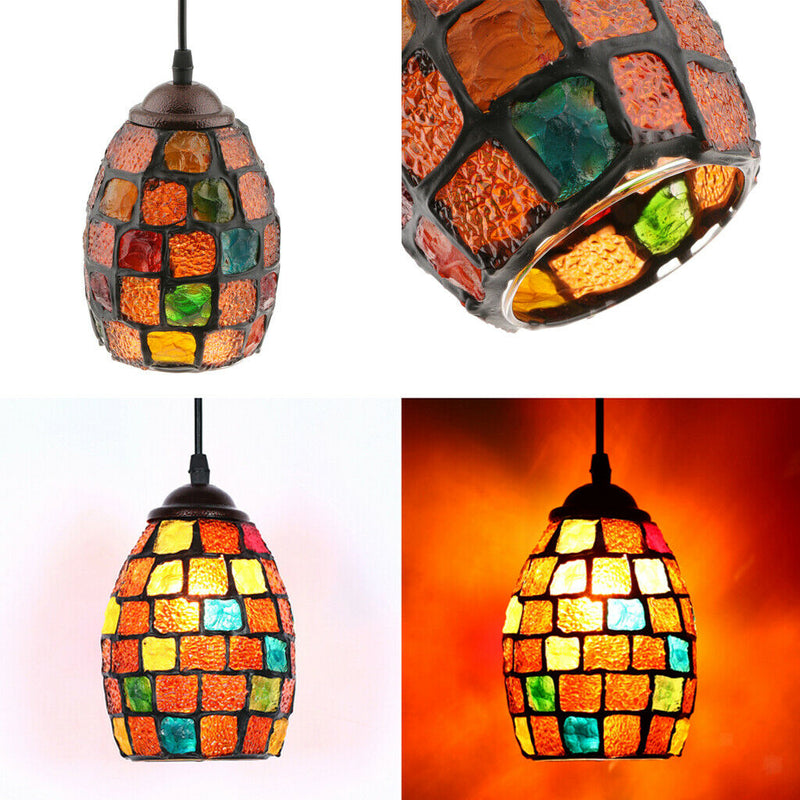 Retro Colorful Ceiling Pendant Lamp Light Chandelier Shades Lampshades