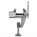 Household 40mm Mini Aluminum Small Clamp On Table Bench Vise Vice Tool