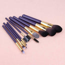 10pcs Makeup Brushes Foundation Powder Eye Shadow Blush Brush Cosmetic Set