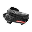 Rainproof Bicycle Bike Top Tube Bag Touchscreen Phone Bag with Dual Zippers