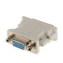 DVI-I(A/D) to VGA Male to Female Adapter Convert Cable Wire for LCD Monitor HDTV