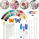177PCS/SET Rainbow Color Embroidery Threading Tool Top