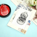 Girl Transparent Silicone Seal DIY Scrapbooking Album Decorative (WW0850A1) A
