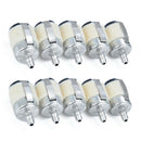 10Pc Gas Fuel Filter Pickup for Homelite Echo Husqvarna Stihl Pouland Chainsaws
