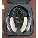 Black Carry Case Storage Bag Holder for Earphone Headphone 11x8.3x4.1 inch
