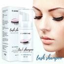 Eyelash Extensions Brush Shampoo Kit Eye Lash Cleaning Makeup Foam 50ml A5Q7