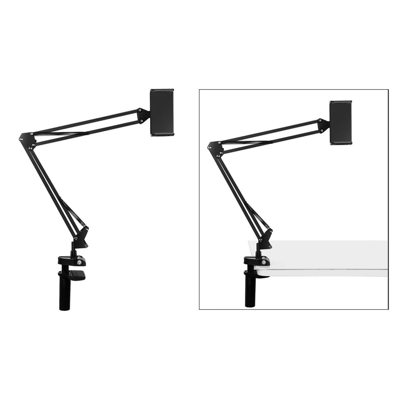 Adjustable Bed Tablet Stand Long Arm Aluminum Stand Universal Rotating Desktop