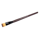 Art Artist Supplies 6 Brown Nylon Paint Brushes