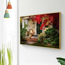 Front View 5D DIY Full Round Drill Diamond Painting Rhinestone Cross Stitch