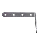 125 mm x 125 mm right angled stainless steel Corner wall bracket Corner Fas U7H2