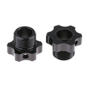 4 Pcs Hexagonal Wheels Hub 17mm Made Of Plastics Replacement For 1: 8 RC Crawler