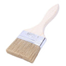 3inch Wide Wooden Grip Bristle Painting Drawing Oil Paint Brushes Pen