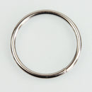 Key Rings Bulk (44mm),Round Nickel Plated Split Chain Ring Connector Keychain