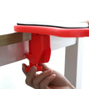 Computer Armrest Adjustable Arm Wrist Rest Support Mouse Pad for Desk / Chair BK