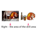 5D DIY Diamond Painting Yummy Food Cat Cross Stitch Embroidery Mosaic Kits
