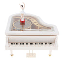 Classic Piano Shape Music Box Mechanism Musical Boxes with Dancing Girl