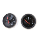 2 Pieces Black Boat Auto Fuel Gas Level Gauge 0-190 Ohms Universal Assembly