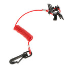 Boat Outboard Kill Stop Switch 7 Keys with Lanyard